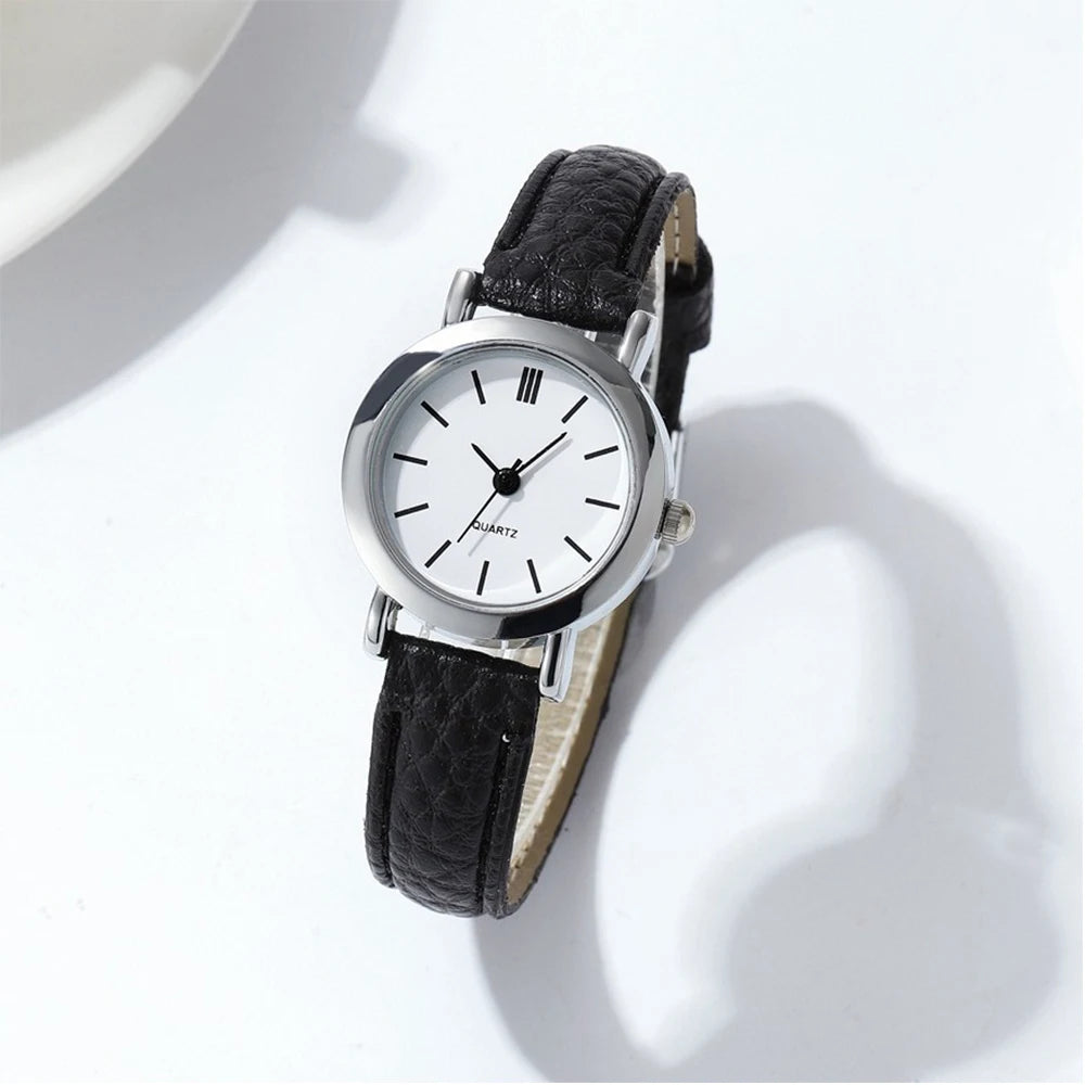 Minimalist Small Dial Women's Watch Ultra-thin Leather Band Casual