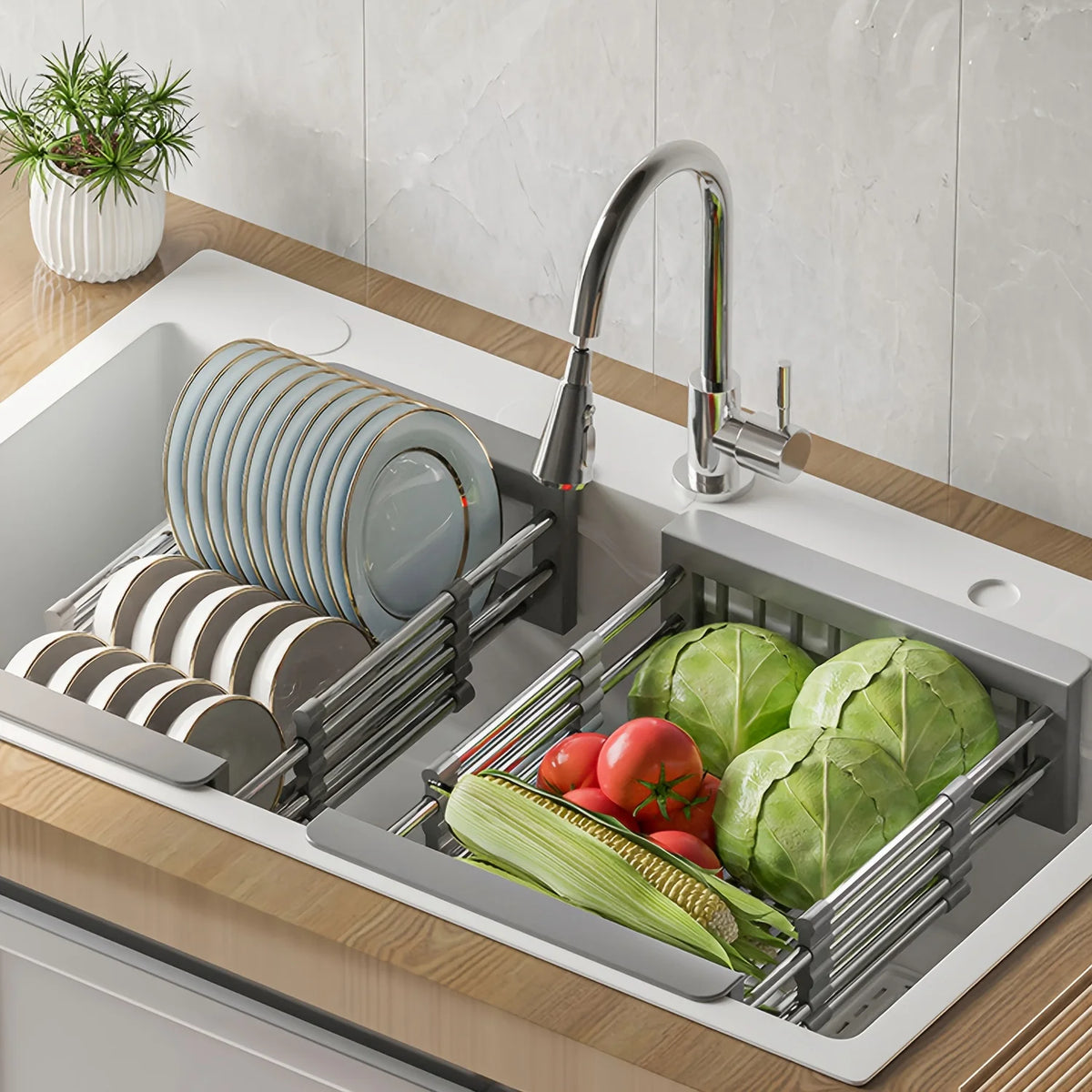 Kitchen Drain Rack,
