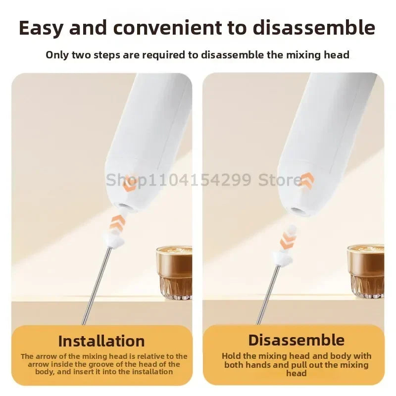 Wireless Milk Frother Electric