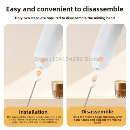 Wireless Milk Frother Electric