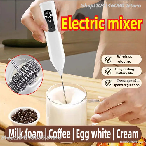 Wireless Milk Frother Electric