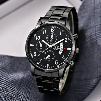 Luxury Men Calendar Quartz Watch Fashion Men's Business Watches