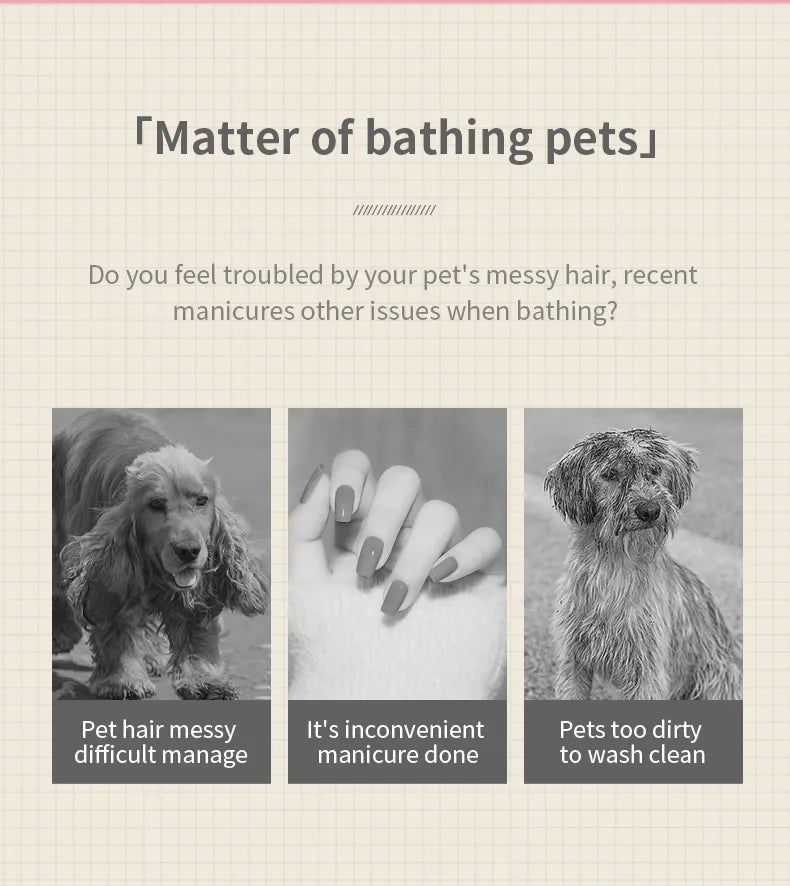 Upgraded Pet Spray Grooming Comb
