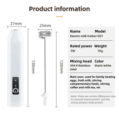 Wireless Milk Frother Electric