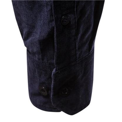 Men's Shirt Business Casual Fashion Solid Color