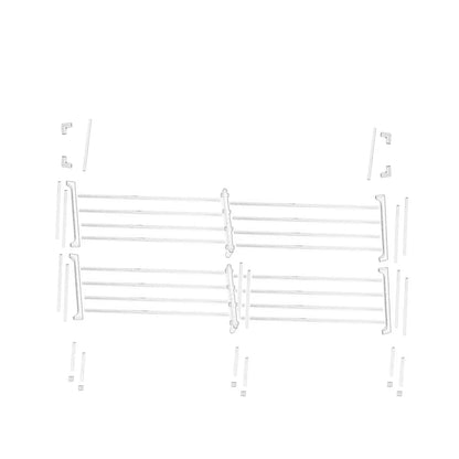 Black Multi-Functional Shoe Rack for Entryway