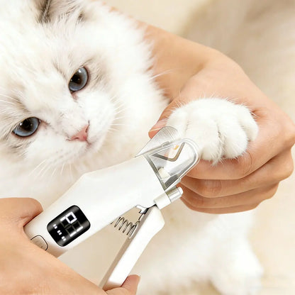 2 IN 1 Electric Professional Pet Nail Trimmer