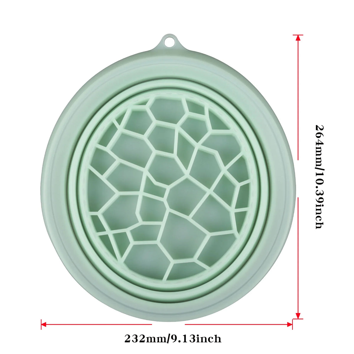 Silicone Foldable Face Ice Bath Bowl for Facials