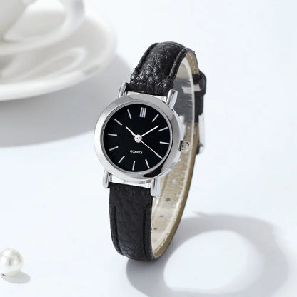 Minimalist Small Dial Women's Watch Ultra-thin Leather Band Casual