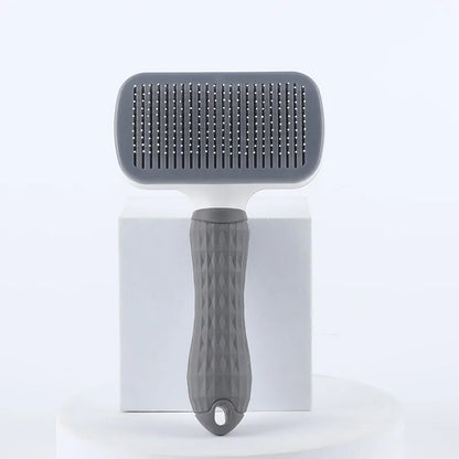One Button Self Cleaning Pet Brush for Dogs Cats