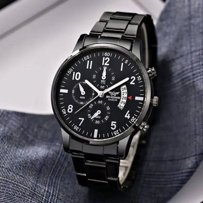 Luxury Men Calendar Quartz Watch Fashion Men's Business Watches