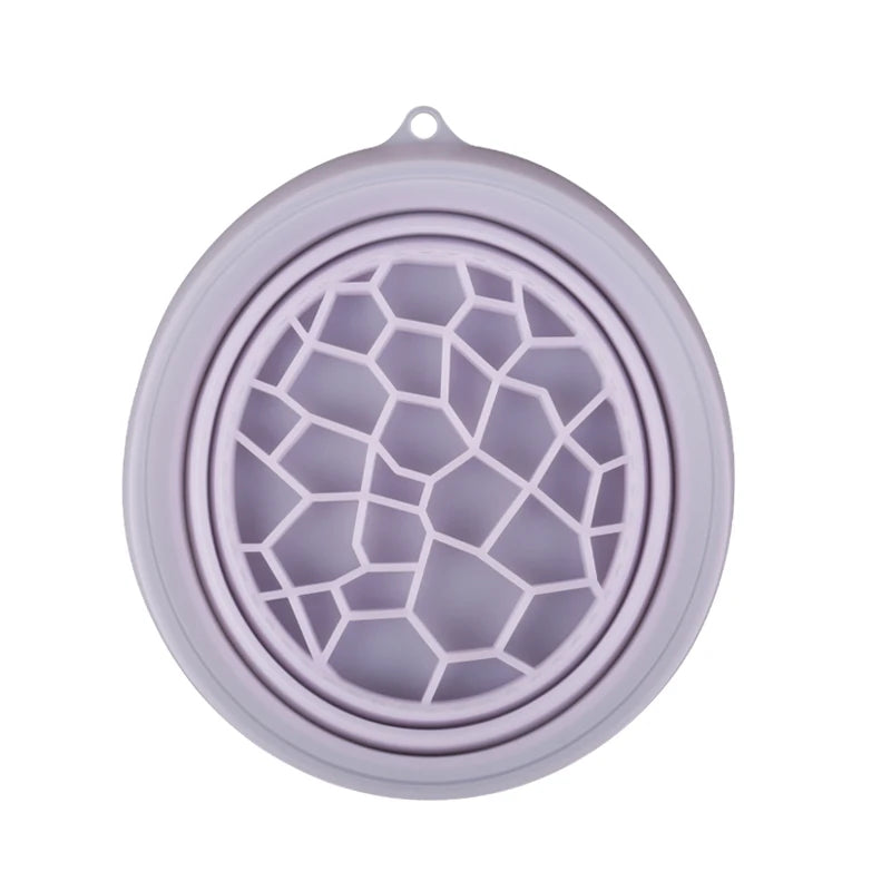 Silicone Foldable Face Ice Bath Bowl for Facials