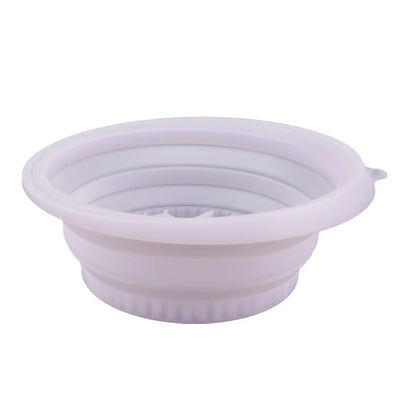 Silicone Foldable Face Ice Bath Bowl for Facials