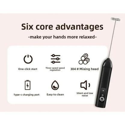 Wireless Milk Frother Electric